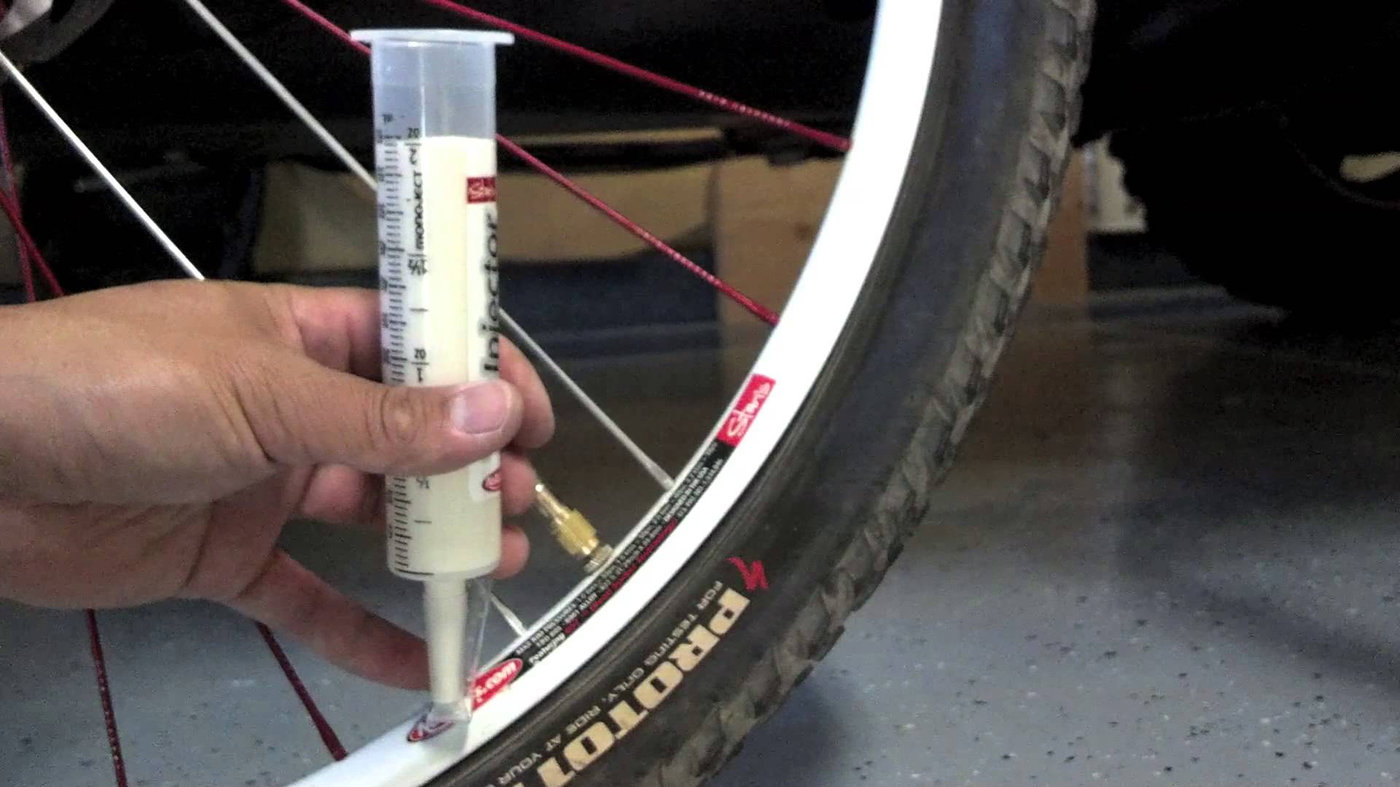 Photograph accompanying Top up Tyre Sealant - Do it yourself