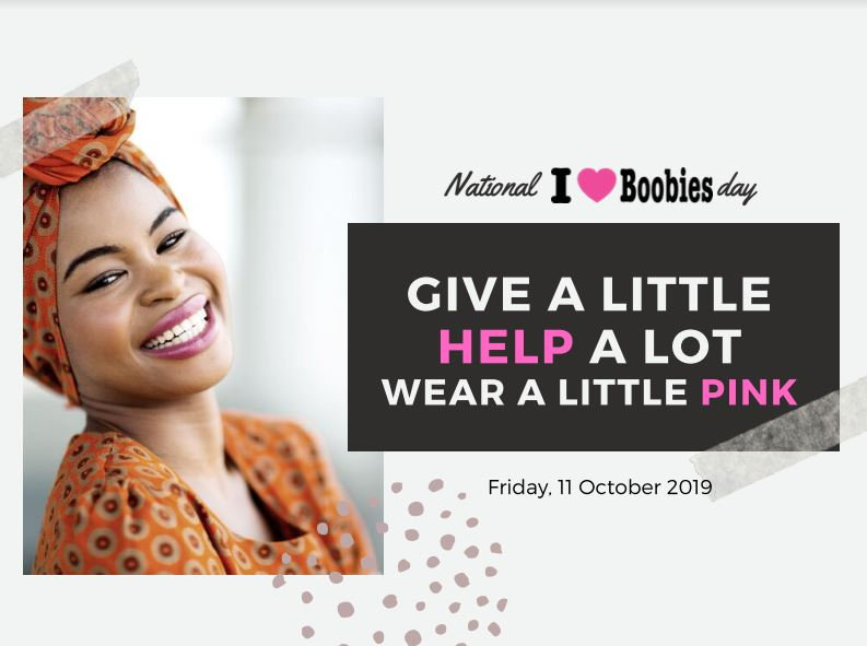 Photograph accompanying Breast Cancer Awareness & Fundraising Campaign: National ILoveBoobies Day