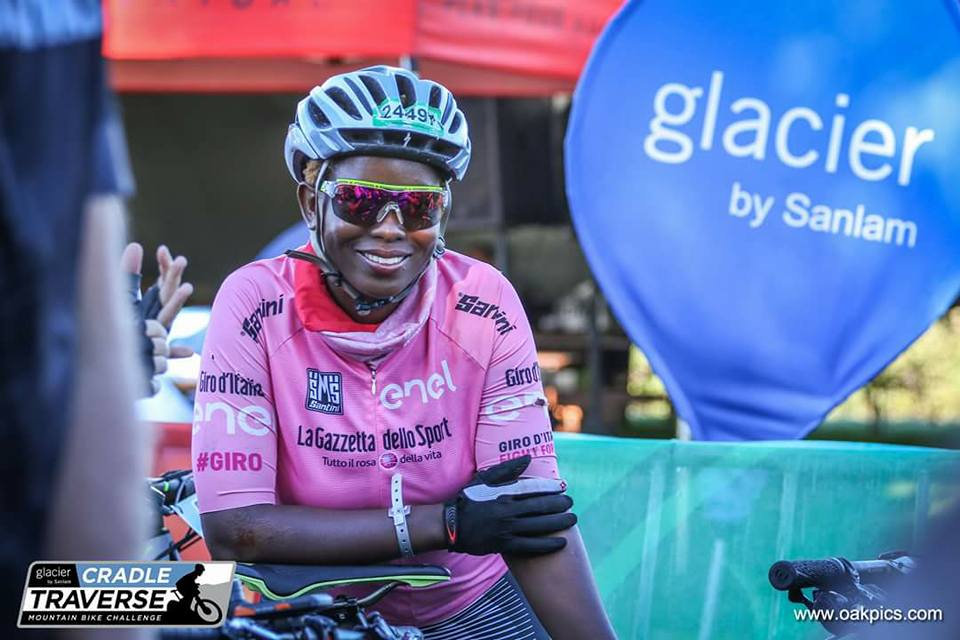 Photograph accompanying INDUSTRY POWERHOUSE: Gobona Mantle - Growing Botswana's Cycling Talent.