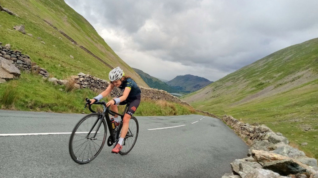 Photograph accompanying Hannah Rhodes sets new Everesting record