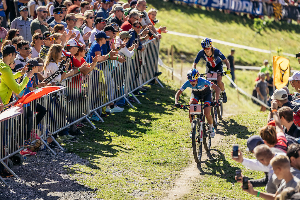 Photograph accompanying Snapshot: A View of Women's Mountain Biking From Female Racers & the Industry - Pinkbike