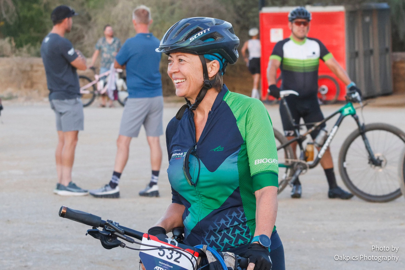 Photograph accompanying Samantha Sanders Reigns Supreme at the Hell of the South