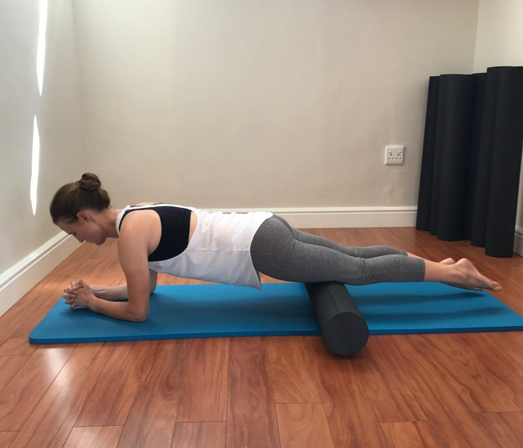 Photograph accompanying How to be a better cyclist without being in the saddle - FOAM ROLLING