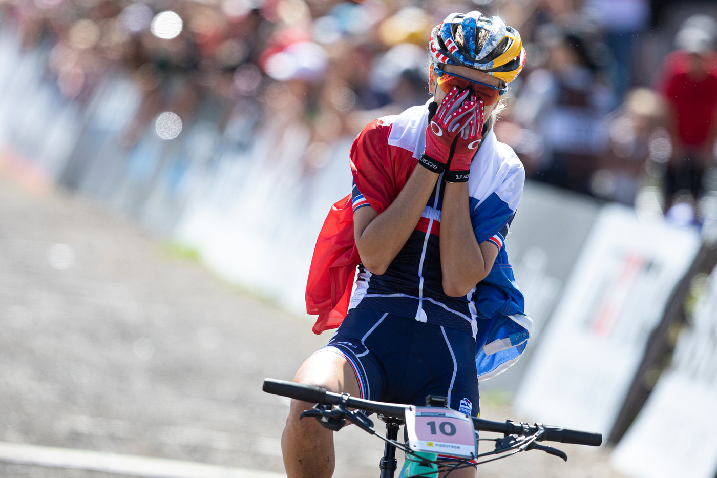 Photograph accompanying 2019 UCI Women Elite XCO World Championships: A French Renaissance