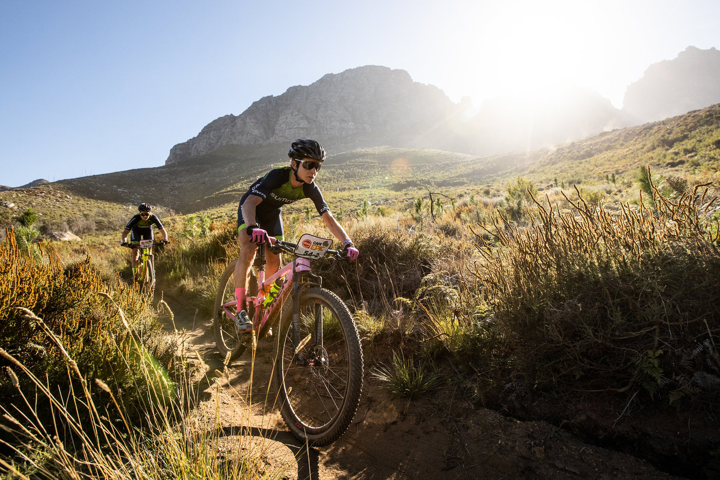 Photograph accompanying dormakaba Red and Blue Women's Teams Set to Strike in the 2020 Absa Cape Epic.