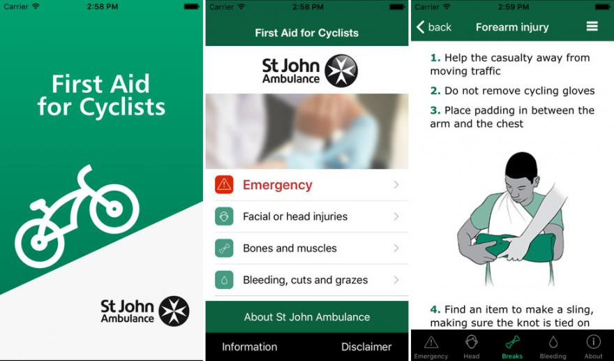 Photograph accompanying Cycling survival — what to do if a riding buddy crashes