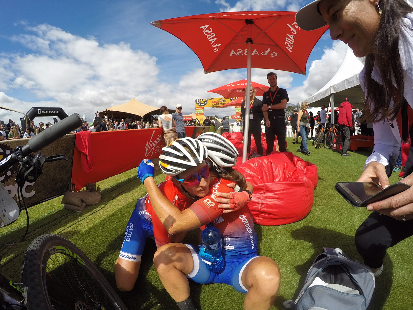 Photograph accompanying 2018 ABSA Cape Epic Womens Race - Stage 7 -Investec-songo-Specialized Ride to Absa Cape Epic Glory