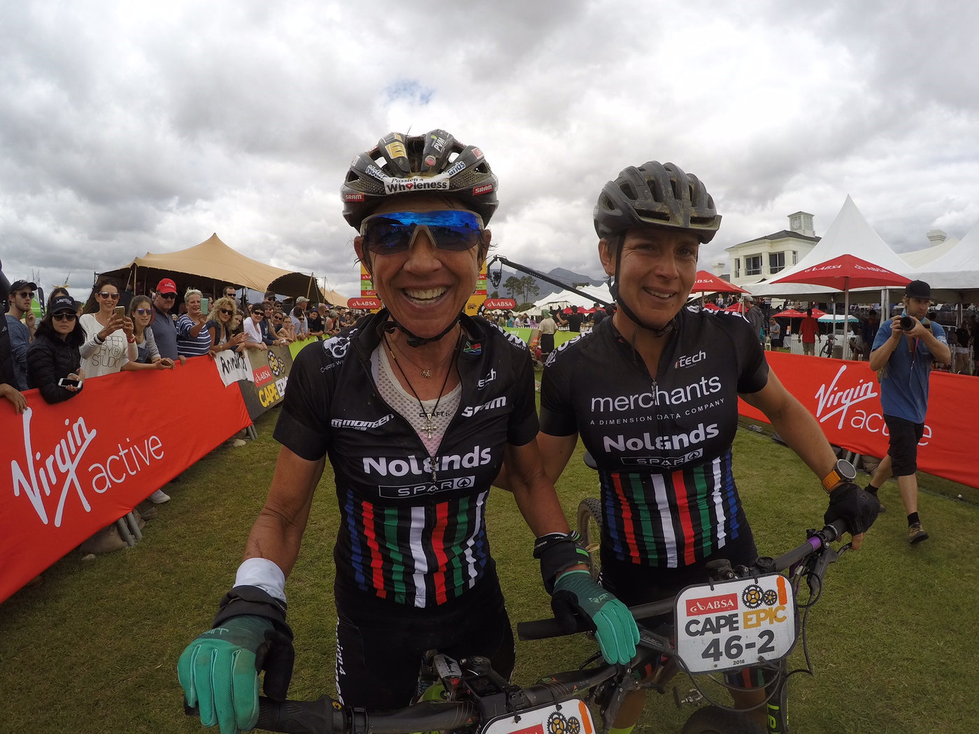 Photograph accompanying 2018 ABSA Cape Epic Womens Race - Stage 7 -Investec-songo-Specialized Ride to Absa Cape Epic Glory