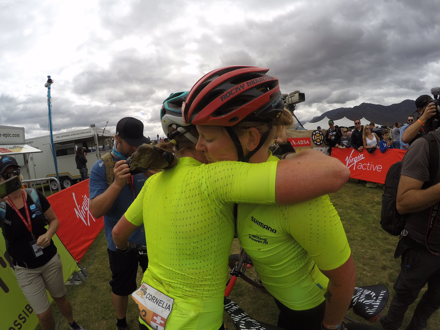 Photograph accompanying 2018 ABSA Cape Epic Womens Race - Stage 7 -Investec-songo-Specialized Ride to Absa Cape Epic Glory