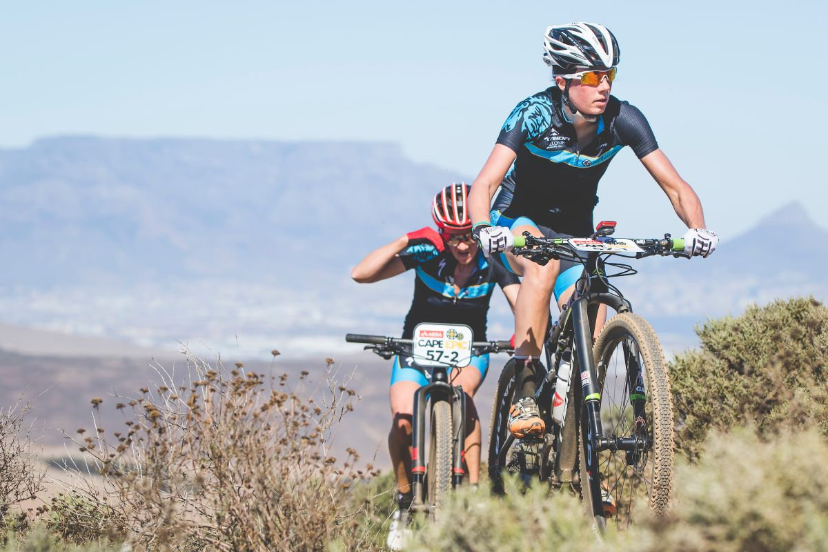 Photograph accompanying 2020 Absa Cape Epic Women: Old Friends, Fresh Approach for Lüthi and Pirard