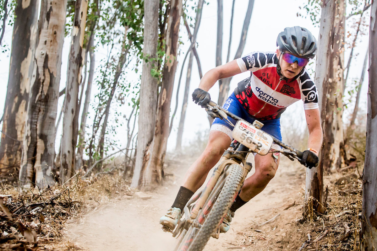 Photograph accompanying Amy Beth McDougall - The Pocket Rocket of South African Mountain Biking