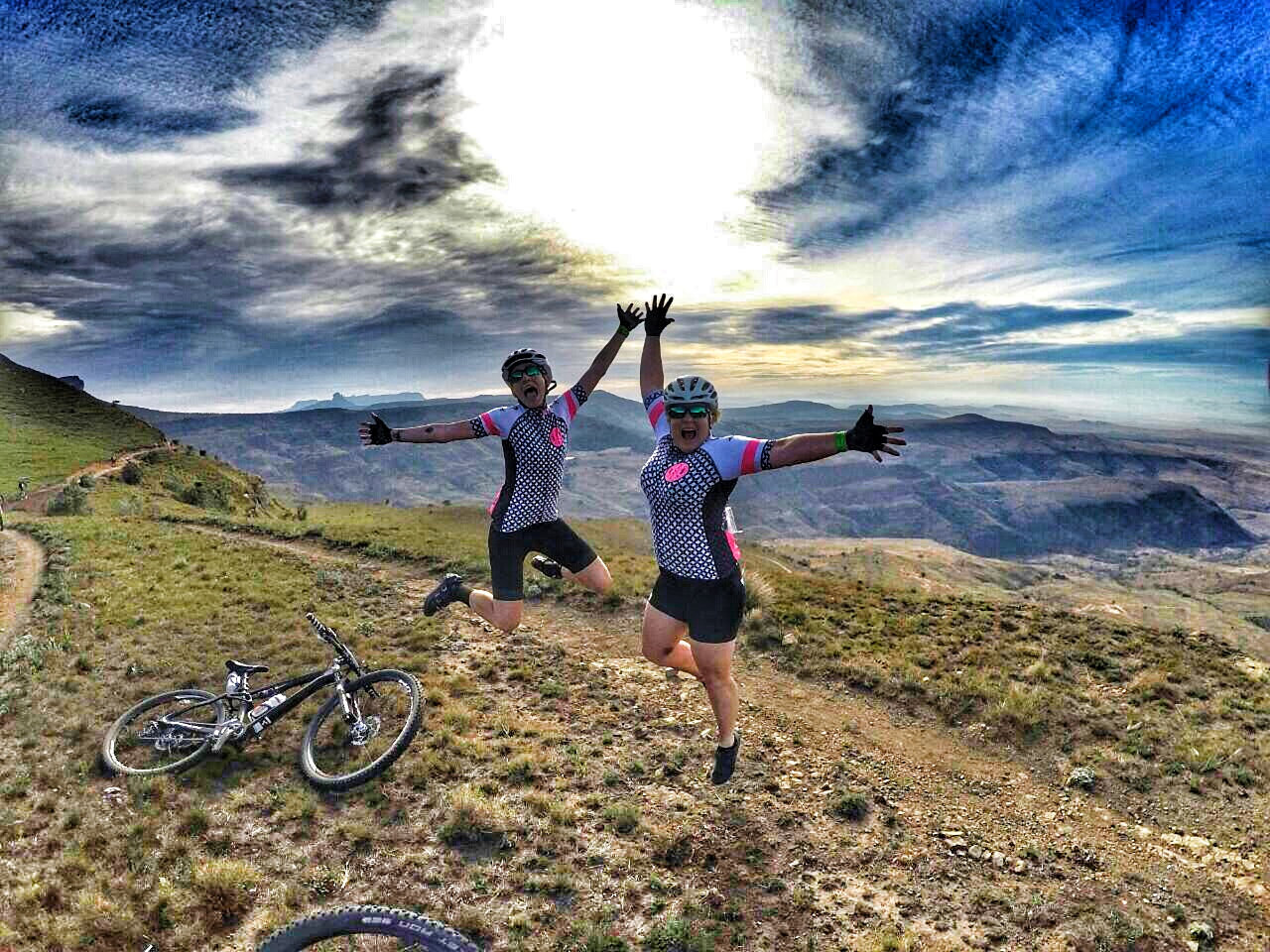 Photograph accompanying Race Face: Dropping off the berg and exploring the bush - Berg & Bush 2016