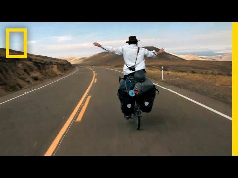 Video thumbnail accompanying Life Lessons From a 7-Thousand-Mile Bike Ride