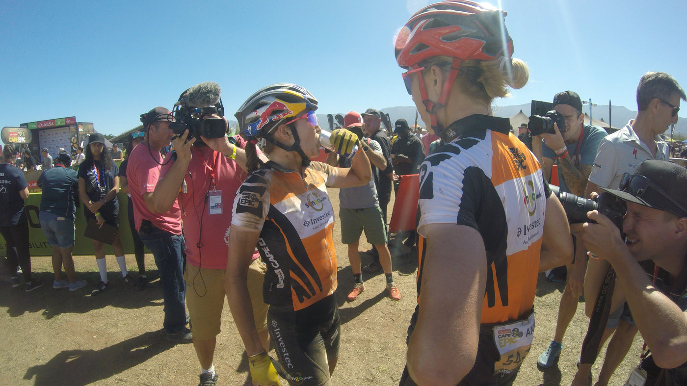 Photograph accompanying 2018 ABSA Cape Epic Women’s Race Update: Stage 2 - Top Team Tussle