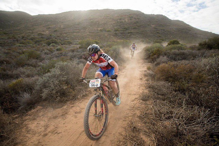 Photograph accompanying Amy Beth McDougall - The Pocket Rocket of South African Mountain Biking