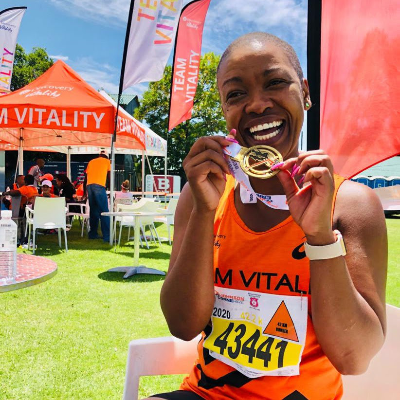 Photograph accompanying Women Who Are Changing Sport: INTRODUCING LUNGI HLELA