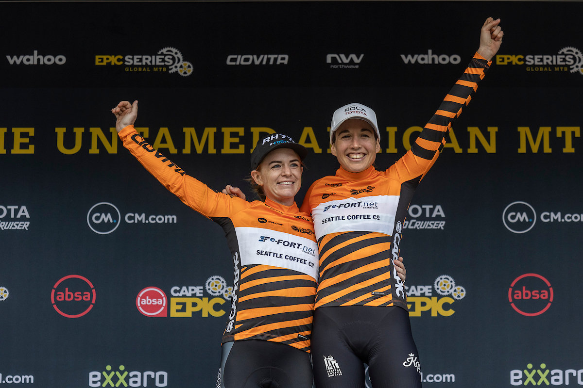 Leader jerseys change hands after Stage 1 of 2023 Absa Cape Epic