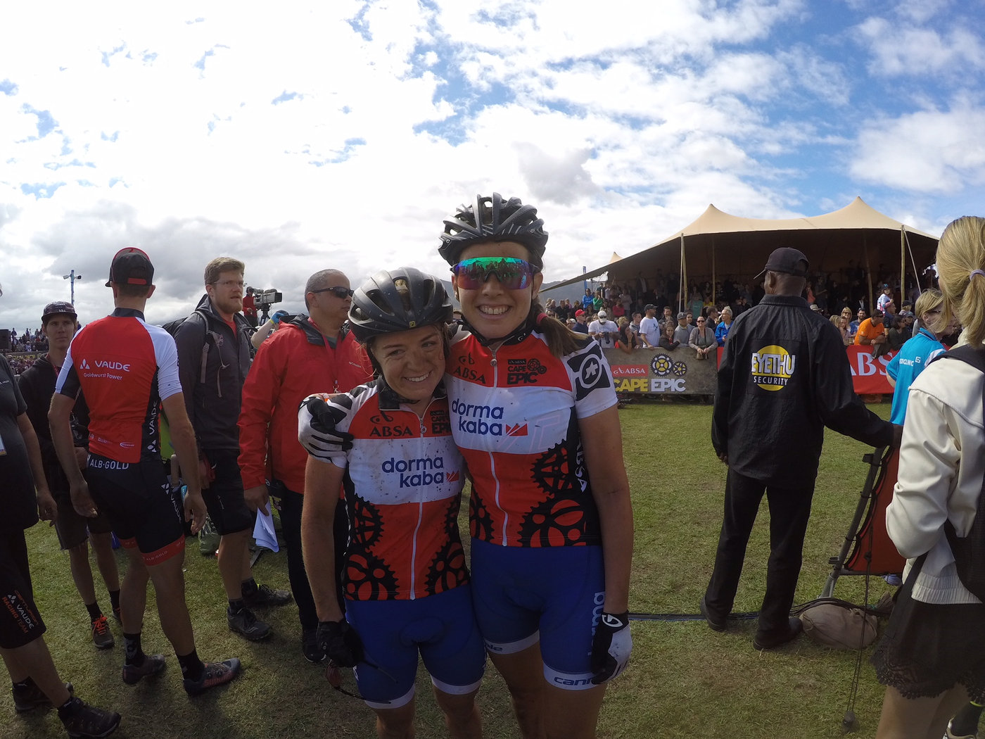 Photograph accompanying 2018 ABSA Cape Epic Womens Race - Stage 7 -Investec-songo-Specialized Ride to Absa Cape Epic Glory