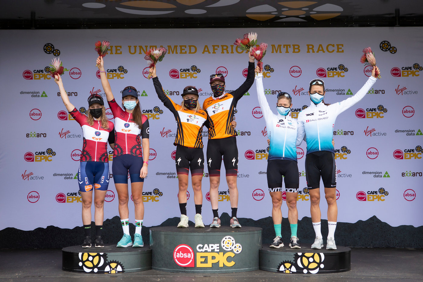 XCO specialists claim the top spot in the Prologue- Cape Epic Women 2021