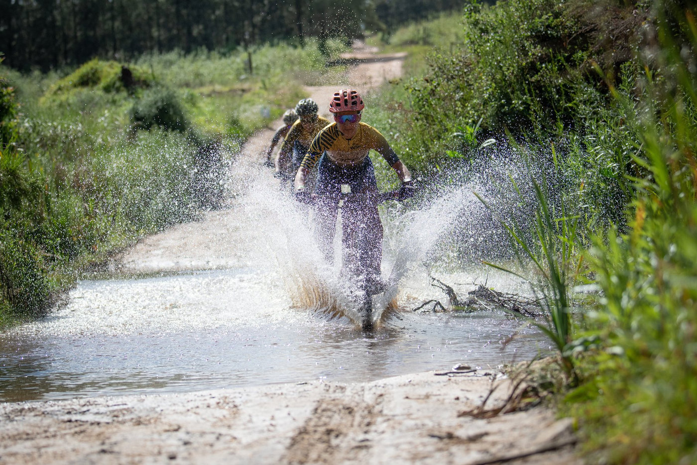 Photograph accompanying Stage 2 of the FNB W2W Chardonnay Down to a Sprint
