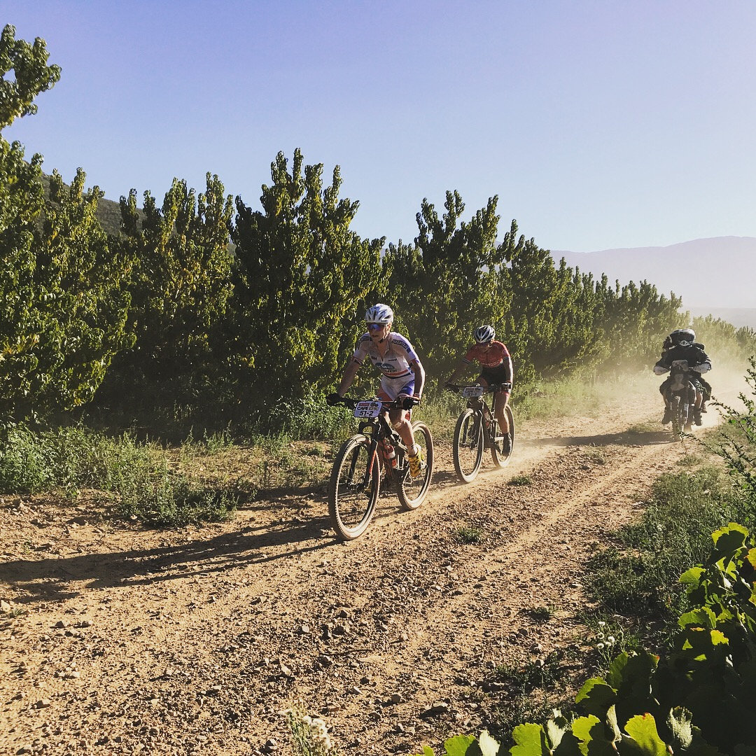 Photograph accompanying 2018 ABSA Cape Epic Women’s Race Update: Stage 2 - Top Team Tussle