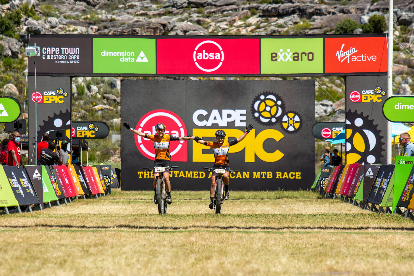 Sina Frei & Laura Stigger crush Absa Cape Epic Stage 1