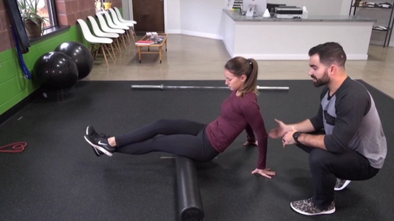 Photograph accompanying Don't Foam Roll Your IT Band. Do This Instead.