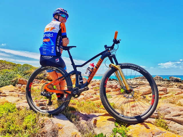 Photograph accompanying Elite Rider Mariske Strauss Joins the CST Sandd Bafang Mountainbike Racing Team
