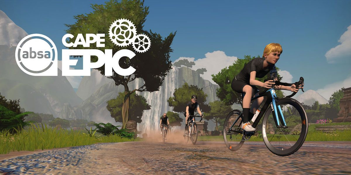 Photograph accompanying Zwift Partners with Absa Cape Epic with new group workout series.