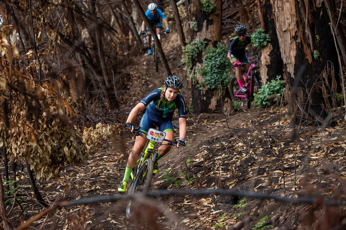 Photograph accompanying 2020 Absa Cape Epic: Racing for red - The race for the Absa African Women's jersey