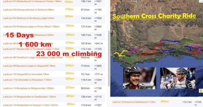 Photograph accompanying Hannele Steyn takes on a “The Southern Cross” Adventure.