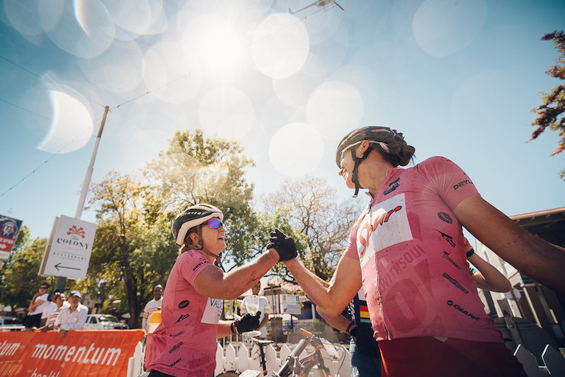Photograph accompanying Ariane Lüthi and Amy Wakefield team up as Symbtech ZA-Pump For Peace