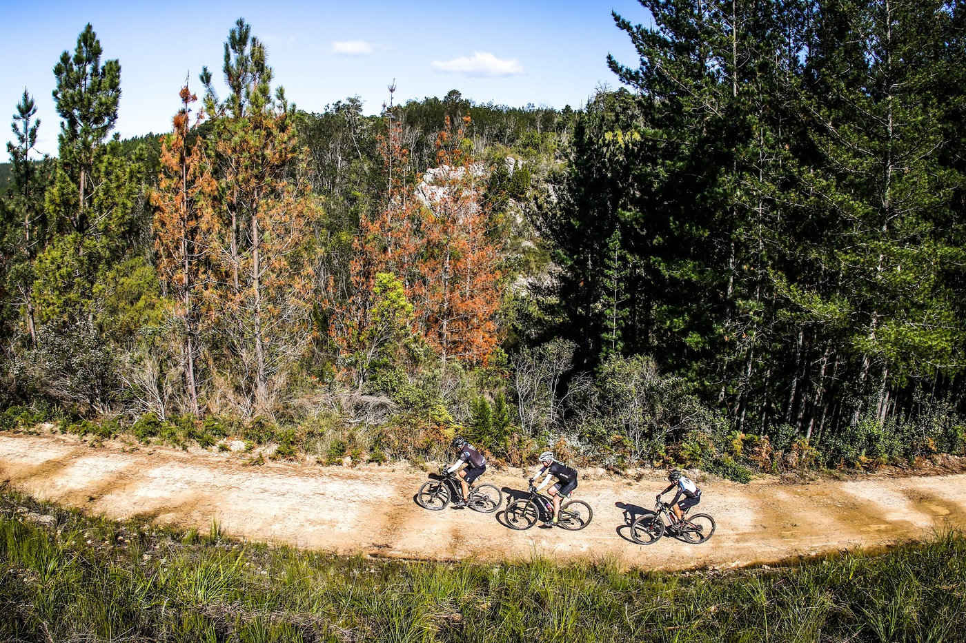 Photograph accompanying Organisers Encourage E-bikes and Gravel Bikes at the Dr Evil Classic