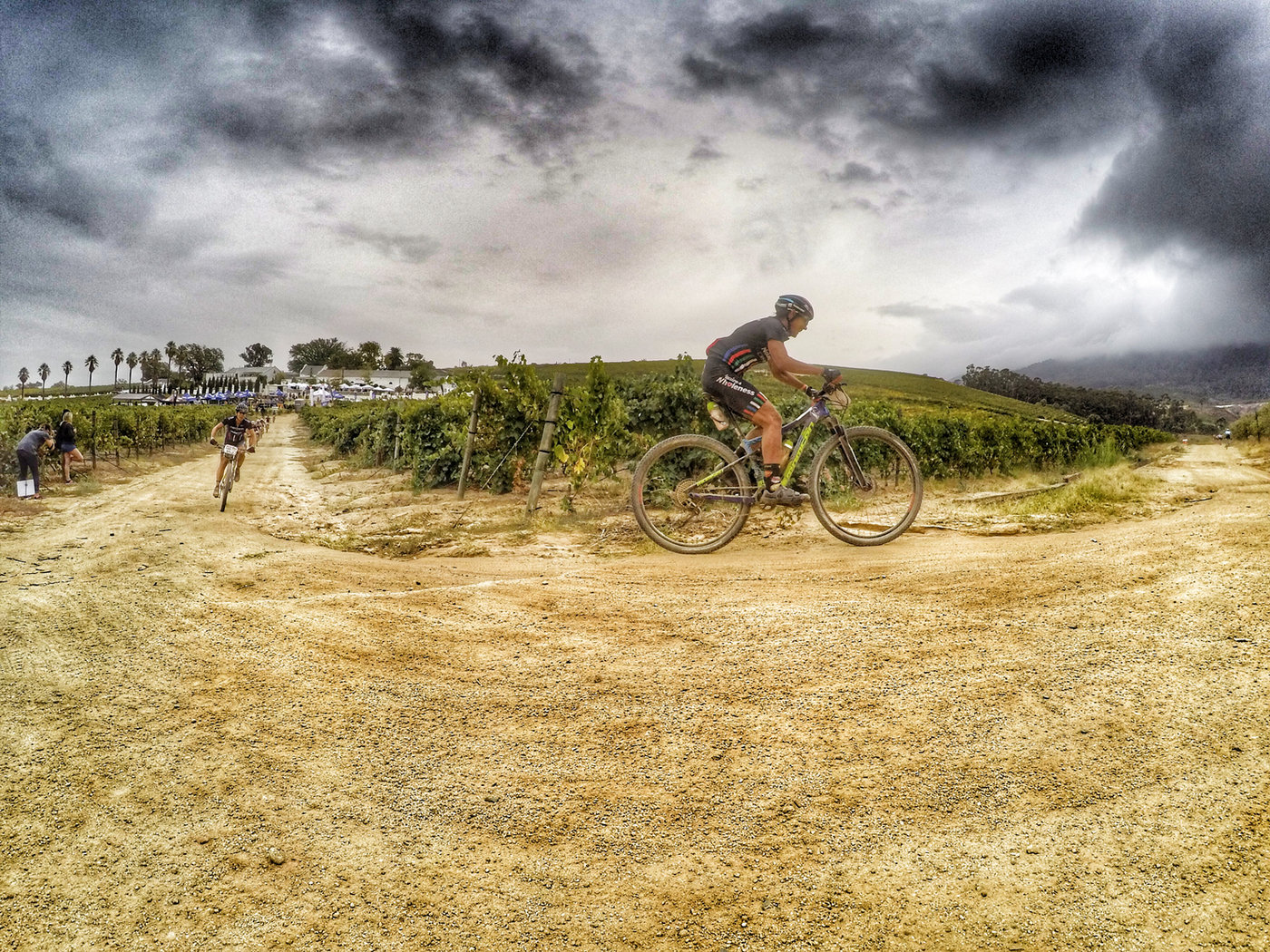 Photograph accompanying 2018 ABSA Cape Epic -UCI Women UPdate- Stage 6 - GC change as we fly towards home.