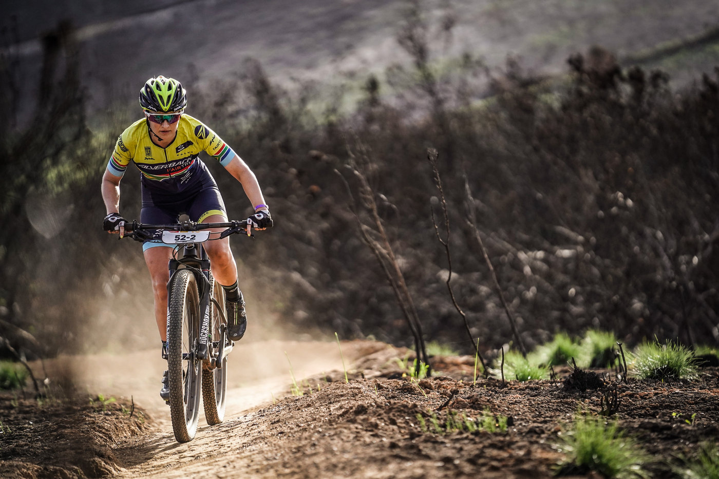Photograph accompanying 2020 Absa Cape Epic: Racing for red - The race for the Absa African Women's jersey