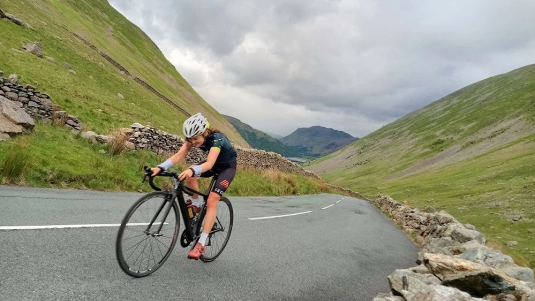 Photograph accompanying Hannah Rhodes sets new Everesting record