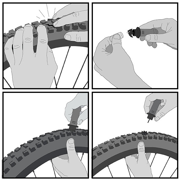 Photograph accompanying Meet the NEW Dart - Stan's solution to fix damaged tyres faster, easier, and better.