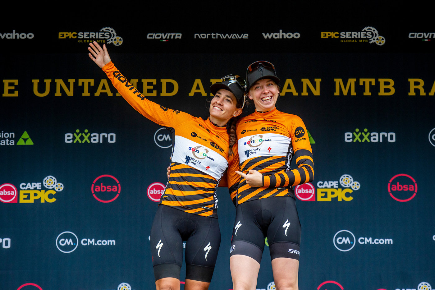 Photograph accompanying BMC MTB Racing hang on for Stage 4 win at Absa Cape Epic
