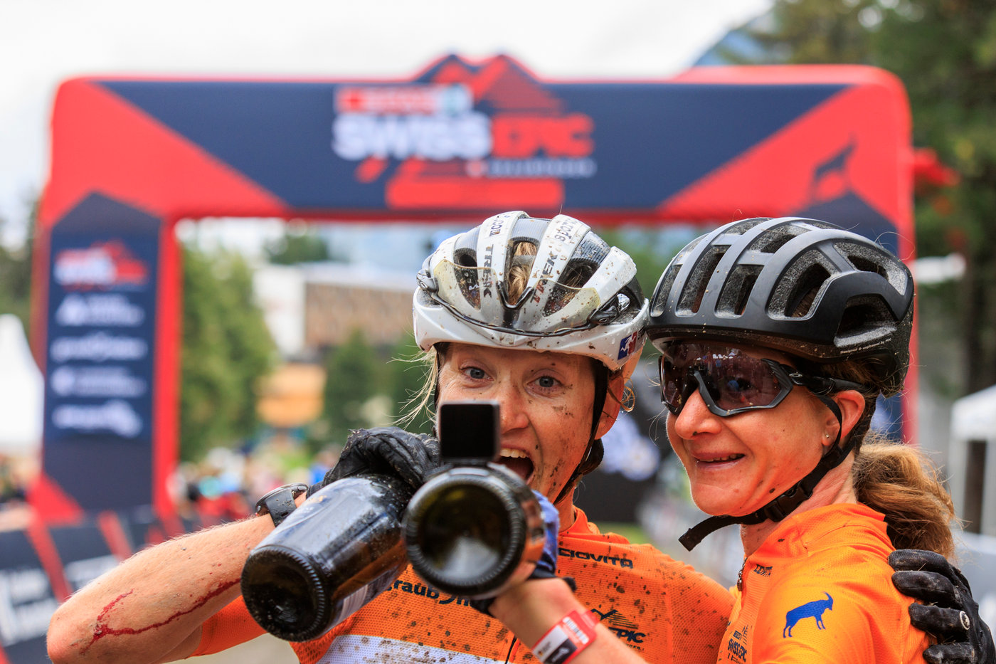 Photograph accompanying Davos Klosters Women Win 2022 SPAR Swiss Epic