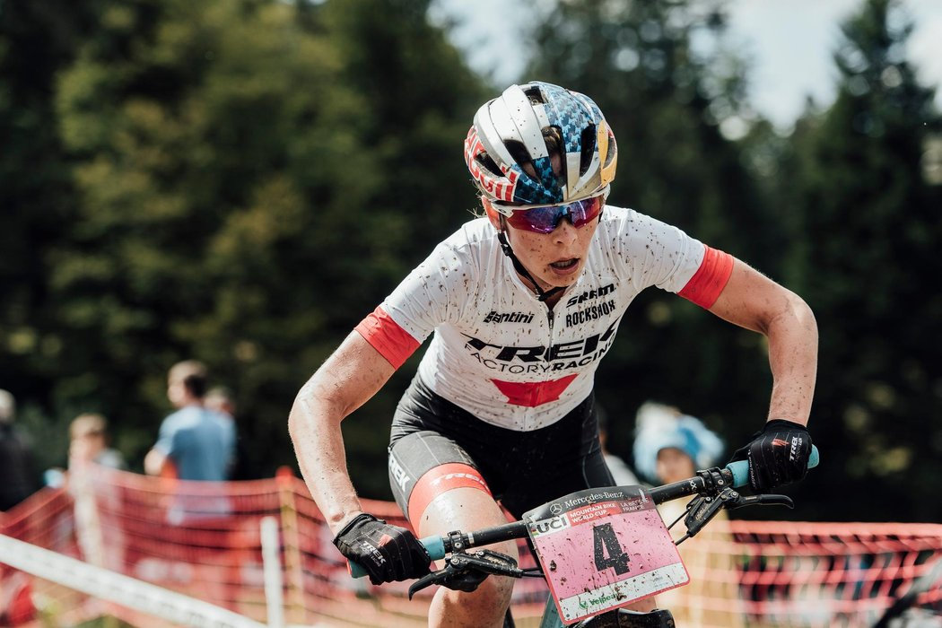Photograph accompanying Superhuman efforts and medal mayhem at the La Bresse Women's XCO World Cup finals. One of the mo