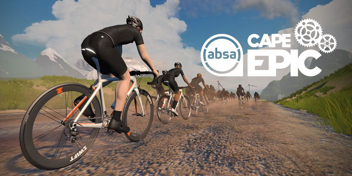 Photograph accompanying Zwift Partners with Absa Cape Epic with new group workout series.