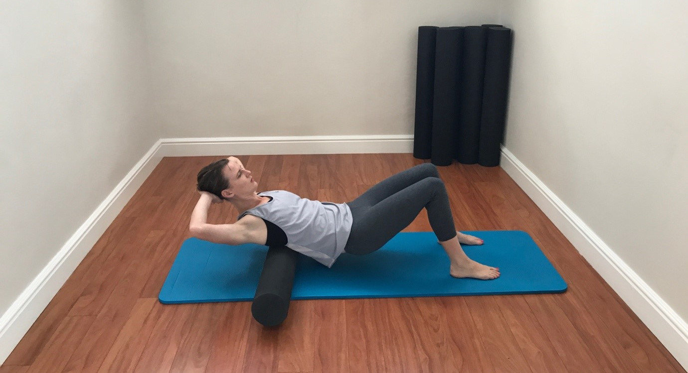 Photograph accompanying How to be a better cyclist without being in the saddle - FOAM ROLLING