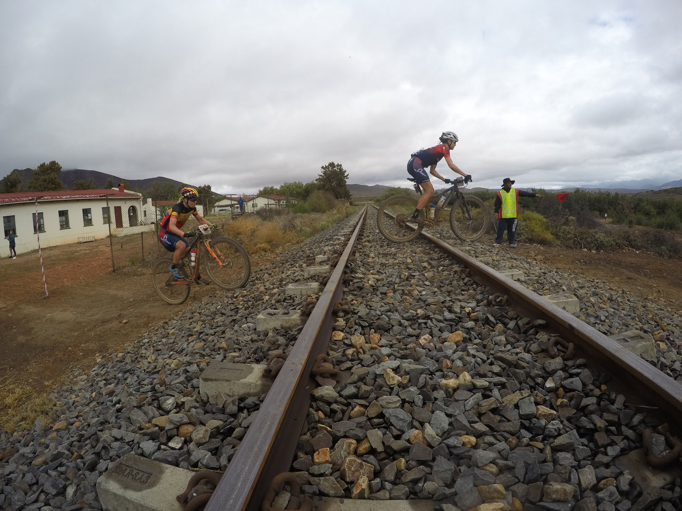 Photograph accompanying 2018 ABSA Cape Epic UCI Women’s Race- Investec Songo gain more time over the rest.