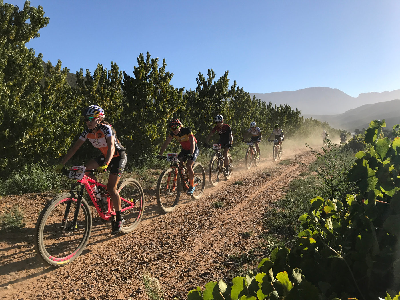Photograph accompanying 2018 ABSA Cape Epic Women’s Race Update: Stage 2 - Top Team Tussle