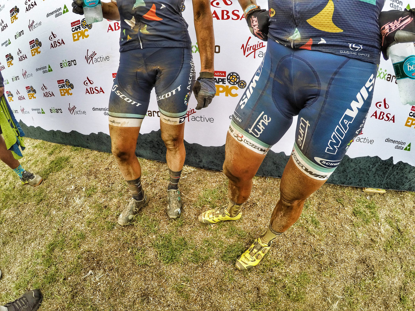 Photograph accompanying 2018 ABSA Cape Epic -UCI Women UPdate- Stage 6 - GC change as we fly towards home.