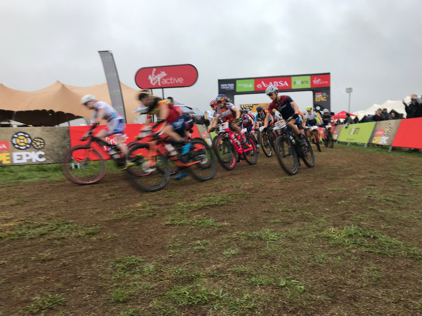 Photograph accompanying 2018 ABSA Cape Epic UCI Women’s Race- Investec Songo gain more time over the rest.