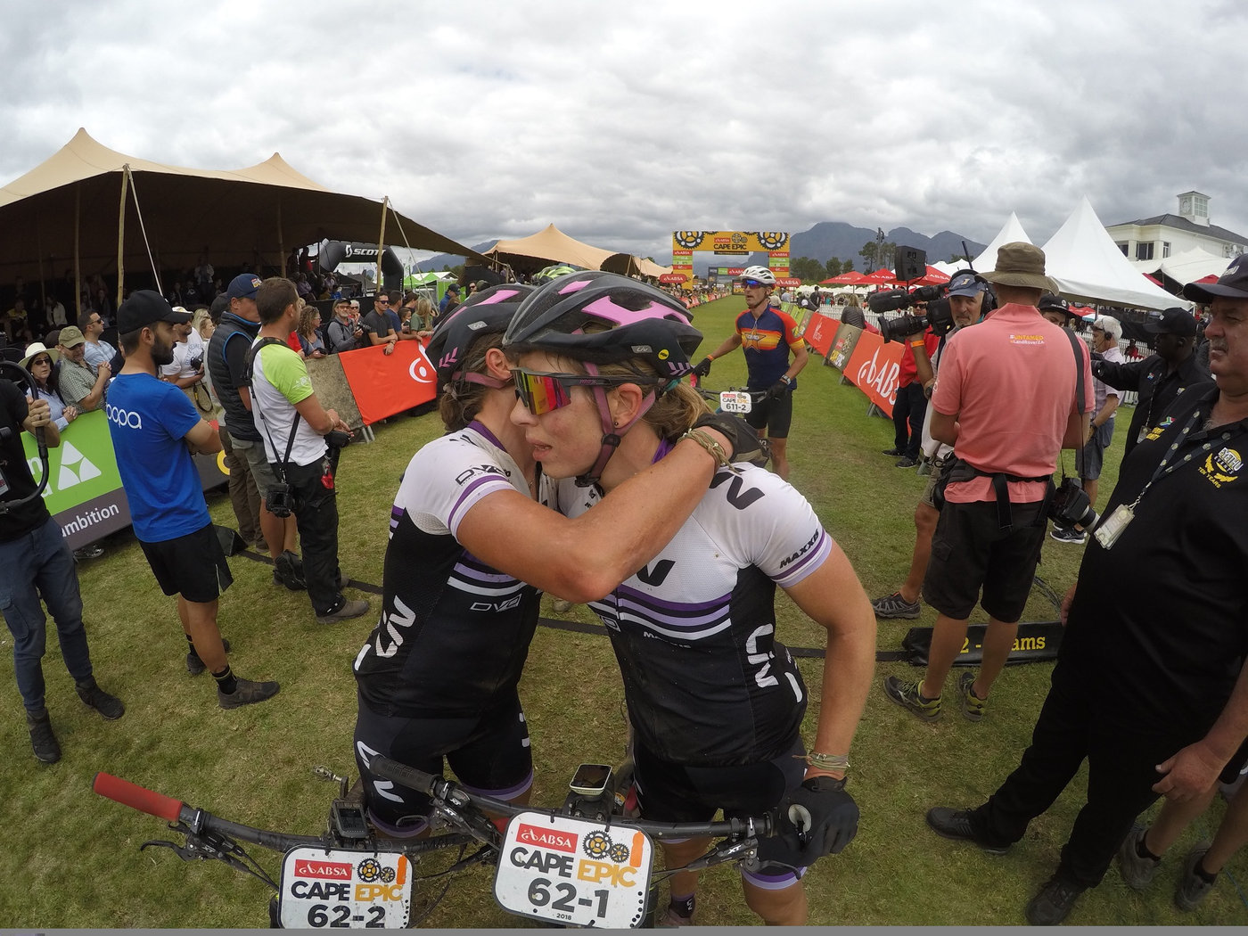 Photograph accompanying 2018 ABSA Cape Epic Womens Race - Stage 7 -Investec-songo-Specialized Ride to Absa Cape Epic Glory
