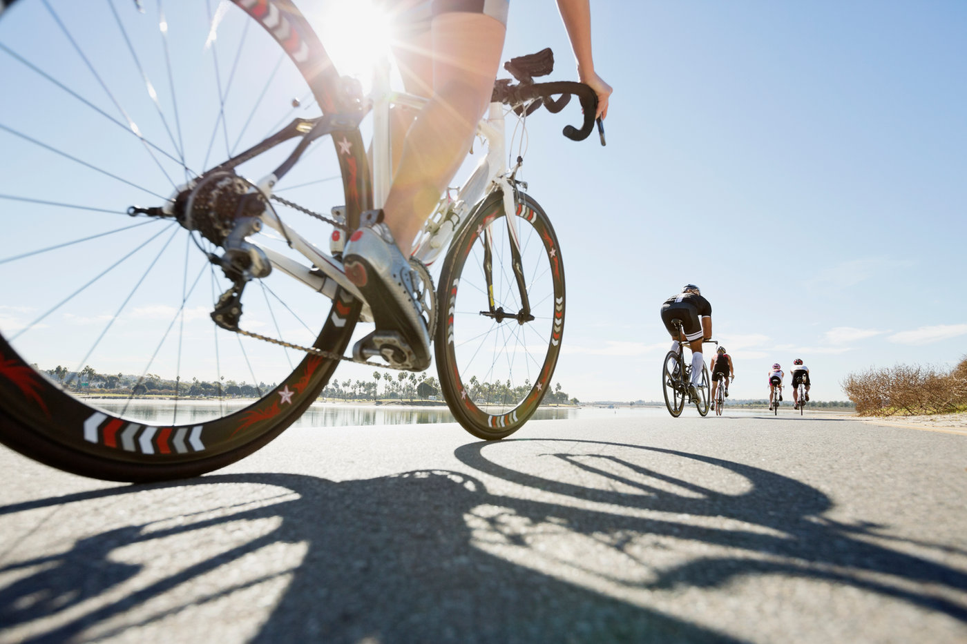 Photograph accompanying How's Your Breathing? Better results with better breathing on the bike.