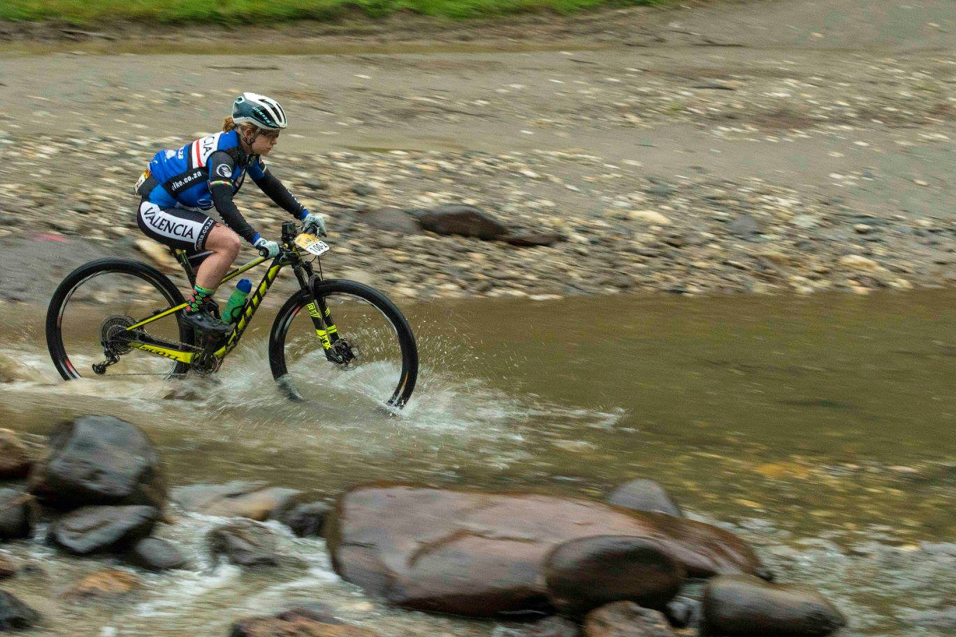 Photograph accompanying Amy Beth McDougall - The Pocket Rocket of South African Mountain Biking