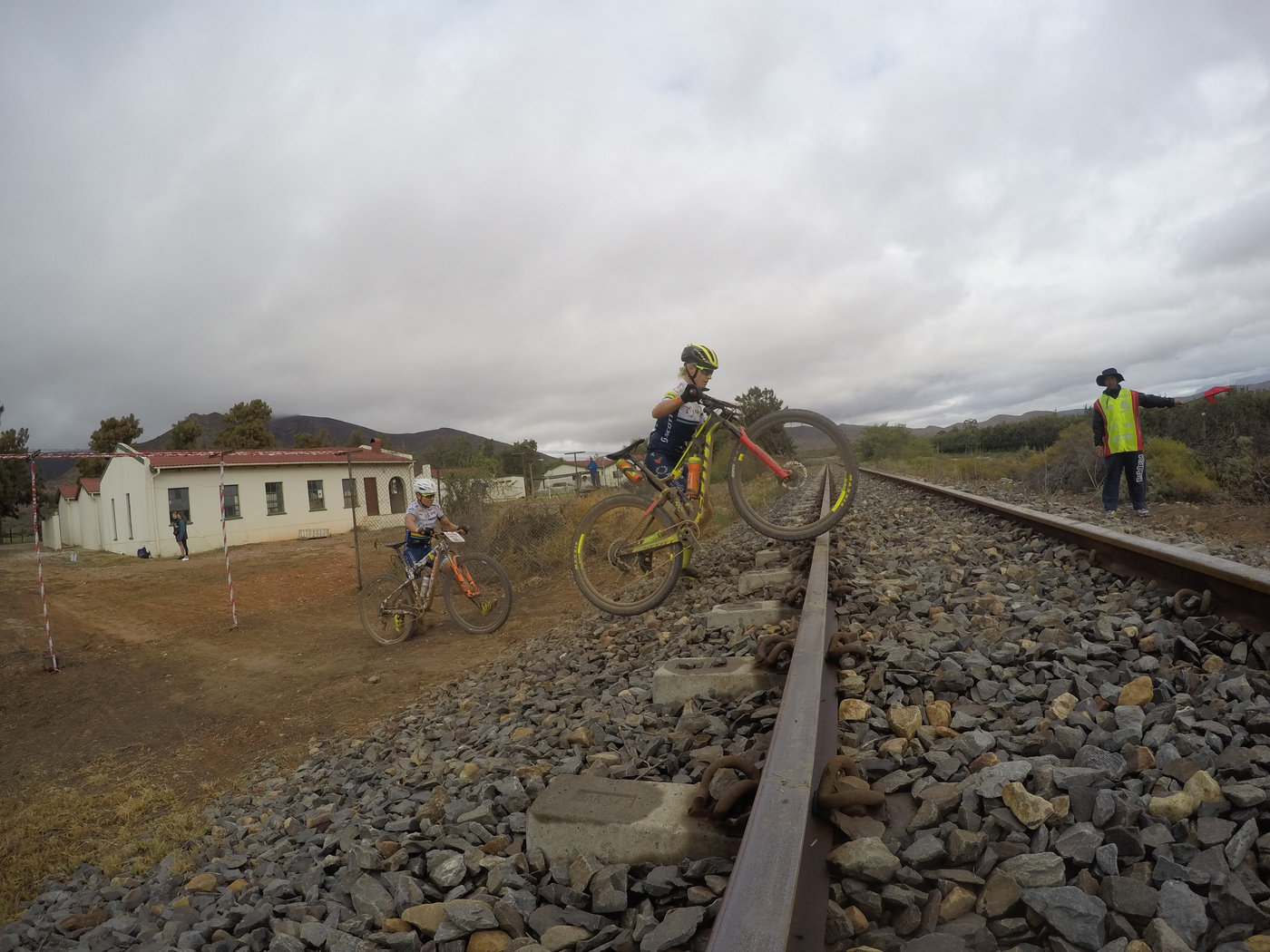 Photograph accompanying 2018 ABSA Cape Epic UCI Women’s Race- Investec Songo gain more time over the rest.